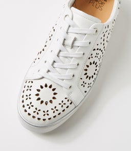 ZAMELA W ZR WHITE WHITE SOLE LEATHER