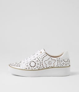 ZAMELA W ZR WHITE WHITE SOLE PATENT LEATHER
