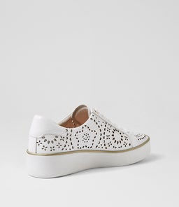 ZAMELA W ZR WHITE WHITE SOLE PATENT LEATHER