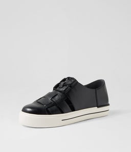 ABRIELE W ZR BLACK LEATHER