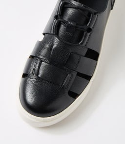 ABRIELE W ZR BLACK LEATHER