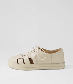 ABRIELE W ZR ALMOND LEATHER