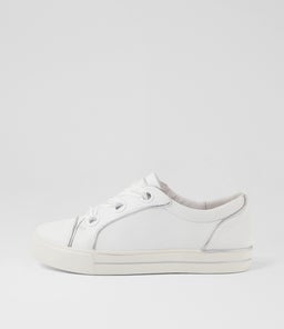ASCOTT W ZR WHITE SILVER LEATHER