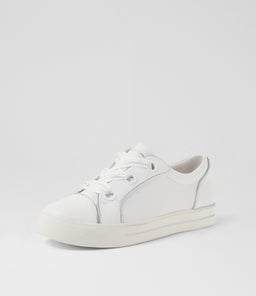 ASCOTT W ZR WHITE SILVER LEATHER