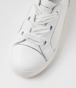 ASCOTT W ZR WHITE SILVER LEATHER