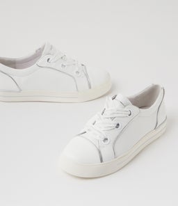 ASCOTT W ZR WHITE SILVER LEATHER