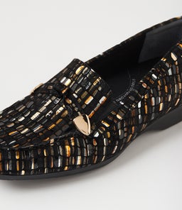 FREMCH XF ZR BLACK&COPPER MOSAIC SUEDE