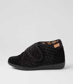 FOFFIE XW ZR BLACK EMBOSS VELVET