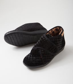 FOFFIE XW ZR BLACK EMBOSS VELVET