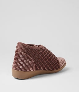 FOFFIE XW ZR TAUPE EMBOSS VELVET