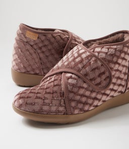 FOFFIE XW ZR TAUPE EMBOSS VELVET
