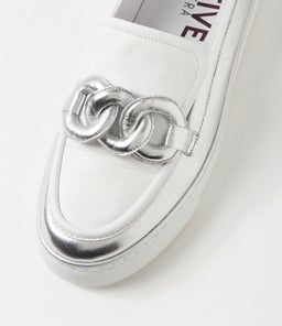 PARGUS XF ZR SILVER WHITE LEATHER