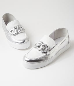 PARGUS XF ZR SILVER WHITE LEATHER