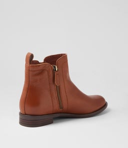 MCTEAL XW ZR DK TAN LEATHER
