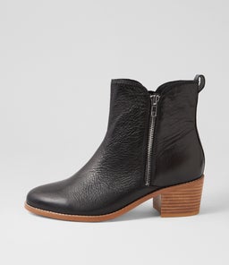 RONDON XW ZR BLACK NATURAL HEEL LEATHER