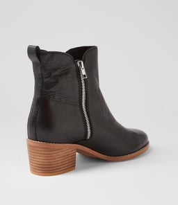 RONDON XW ZR BLACK NATURAL HEEL LEATHER