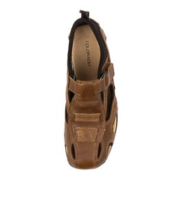 GRANDE CF NUTMEG WORN SADDLE LEATHER