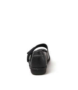 SLOOSH BLACK LEATHER