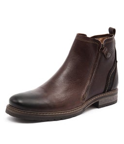 HUNTER WR DARK BROWN LEATHER