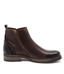 HUNTER WR DARK BROWN LEATHER